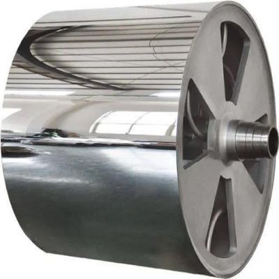 Buy HRC62 Mirror Polish Cooling Roller Heavy Duty Industrial Rollers For Plate / Sheet / Film online manufacture